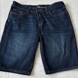 Gap Dark Blue Denim Shorts